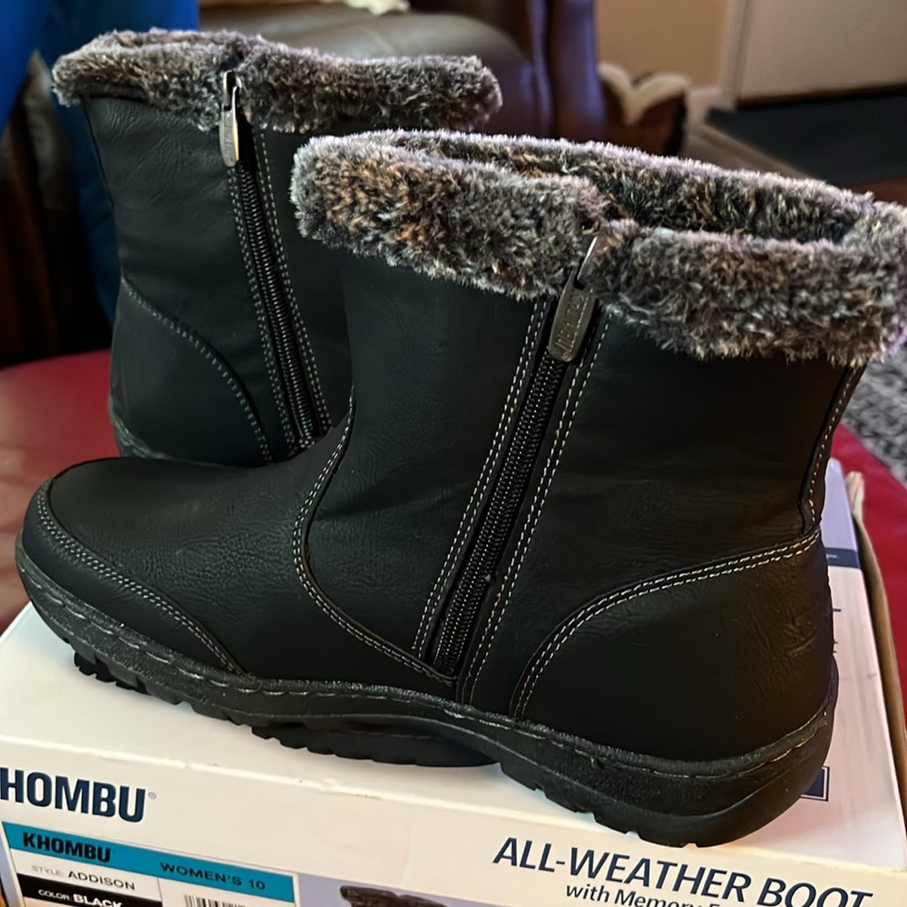 KHOMBU. ALL WEATHER Boot with memory foam size 10 - Picture 2 of 10